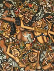 Lukisan berciri khas Bali